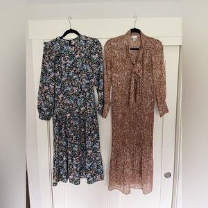 • set of two midi dresses •